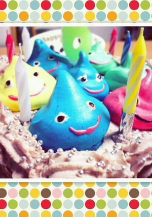 スライム☆メレンゲケーキ-レシピのメイン写真