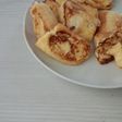 メロンパンでフレンチトースト