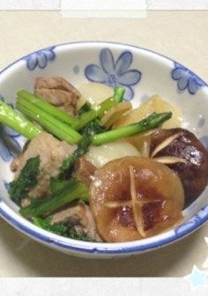 簡単トロうまっ！カブと豚バラ肉の煮物-レシピのメイン写真