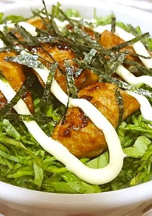 マヨラー必見☆絶品☆鶏マヨ丼☆お弁当にも-レシピのメイン写真
