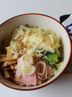 塩ラーメンからの~まぜ麺-レシピのメイン写真
