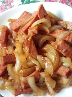 スパム玉ねぎ炒め-レシピのメイン写真