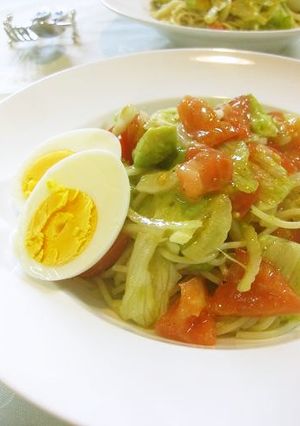 オッサンのサラダっぽい冷製パスタ-レシピのメイン写真