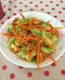 ダイエットに最適！野菜メインパスタ