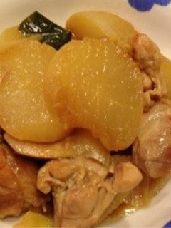 簡単☆大根と鶏肉の炒め煮-レシピのメイン写真