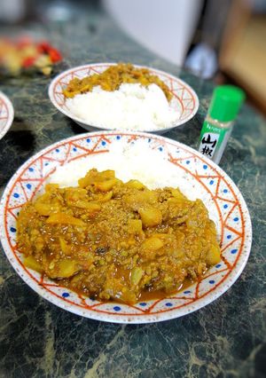 実山椒で★和風キーマカレー-レシピのメイン写真