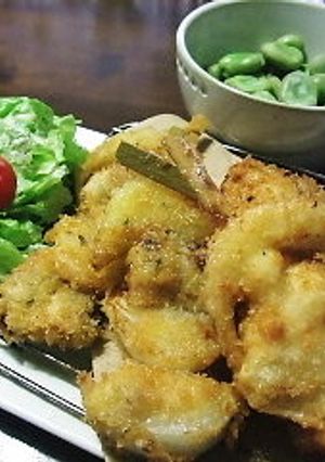 新玉ねぎたっぷり串カツ-レシピのメイン写真