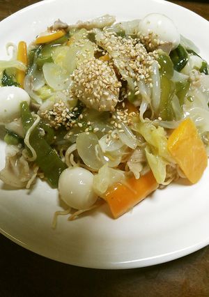 パリパリ☆塩あんかけラーメン-レシピのメイン写真