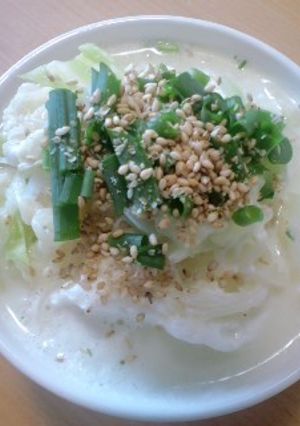ミルク野菜ラーメン-レシピのメイン写真