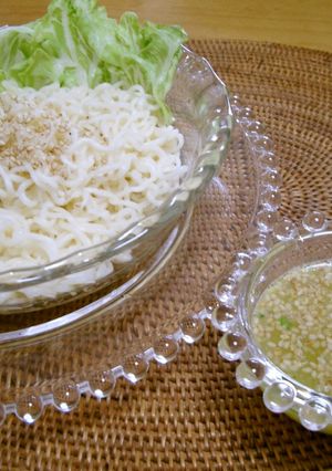 塩らーめん☆夏はつけ麺-レシピのメイン写真