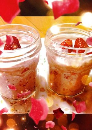 簡単！イチゴのババロア♪-レシピのメイン写真