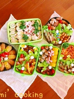 運動会のお弁当〜2013春〜小学校-レシピのメイン写真