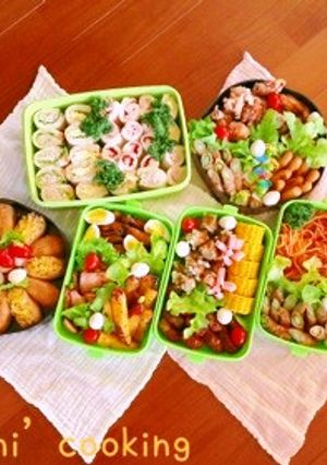 運動会のお弁当〜2013春〜小学校-レシピのメイン写真