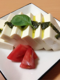 簡単!豆腐deカプレーゼ♪-レシピのメイン写真