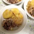 ハンゴーコンロで肉じゃが!(合鴨)