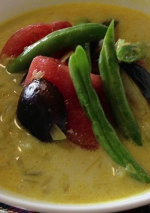 見た目が大事？☆夏野菜のスープカレー-レシピのメイン写真