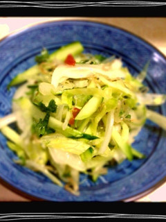 きゅうりと玉葱と大葉のじゃこサラダ-レシピのメイン写真