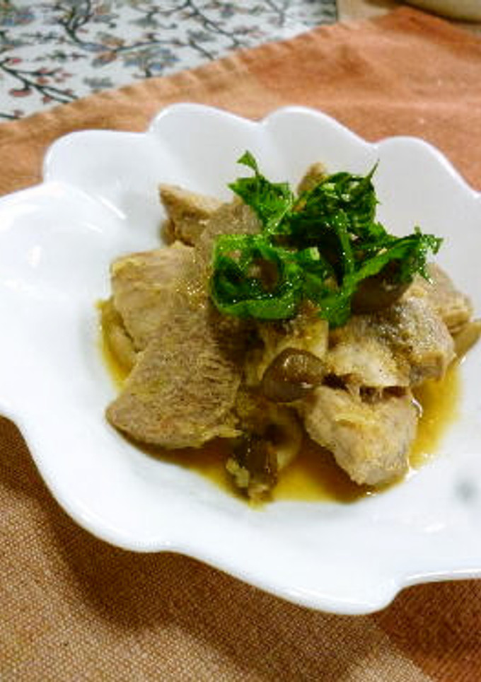 豚ヒレ肉のさっぱり和風炒め-レシピのメイン写真