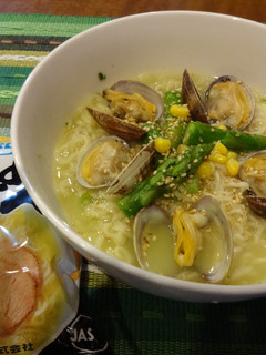 あっさりあさりの塩ラーメン♪-レシピのメイン写真
