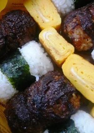 肉巻きおにぎり☆-レシピのメイン写真