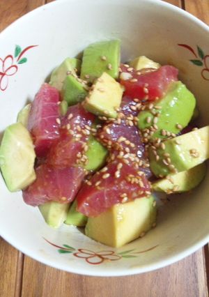 簡単☆アボカドまぐろ丼-レシピのメイン写真