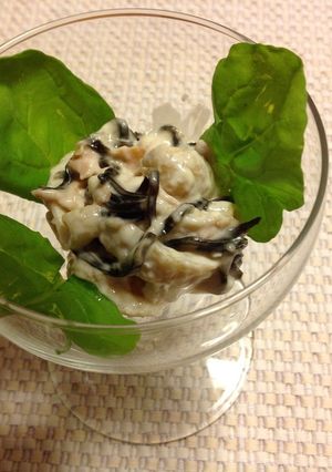 鶏皮とフジッコ塩昆布の爽やか和え物-レシピのメイン写真
