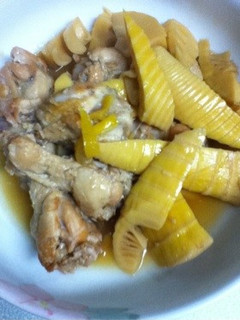 鶏肉とたけのこの煮物-レシピのメイン写真