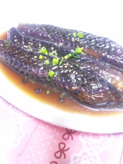 ★ウマウマ!冷やして食べて茄子の煮浸し★-レシピのメイン写真