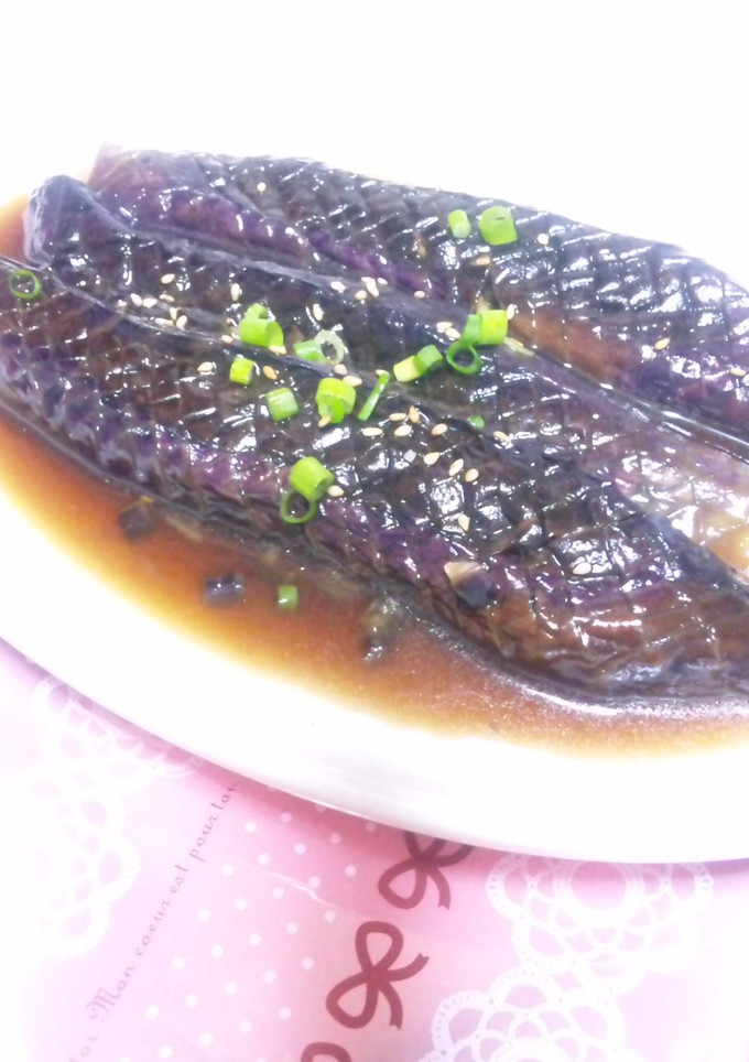 ★ウマウマ！冷やして食べて茄子の煮浸し★-レシピのメイン写真