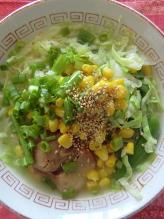 キャベツトッピング塩ラーメン-レシピのメイン写真
