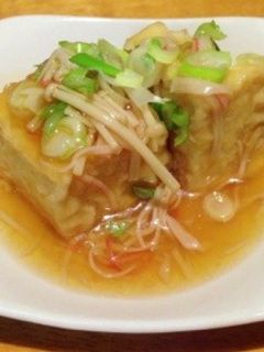 即席あんかけ豆腐-レシピのメイン写真