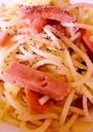 ＳＵＰＡＭカルボナーラ-レシピのメイン写真