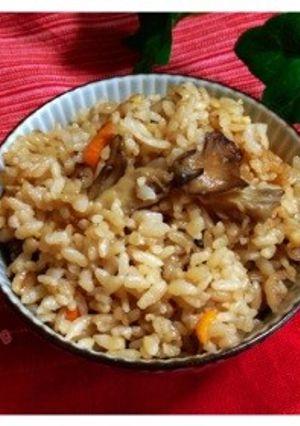ベジブロスを使った舞茸の炊き込みごはん-レシピのメイン写真