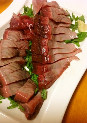 鰹の刺身、青紫蘇添え-レシピのメイン写真
