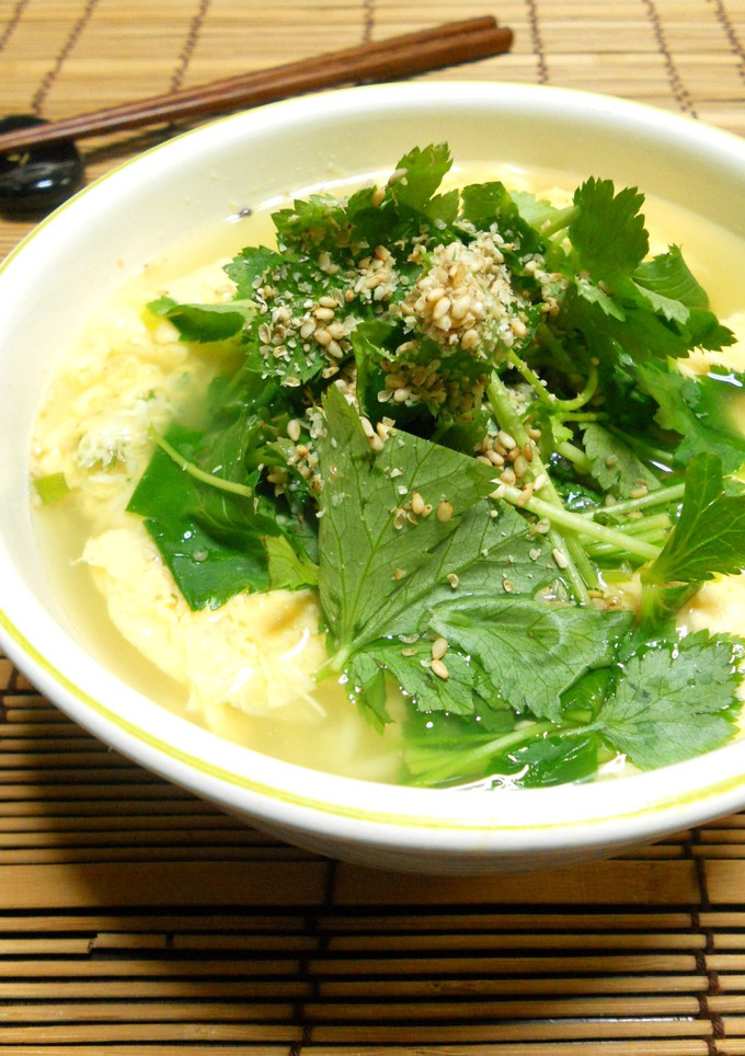 和風玉子とじの塩ラーメン-レシピのメイン写真