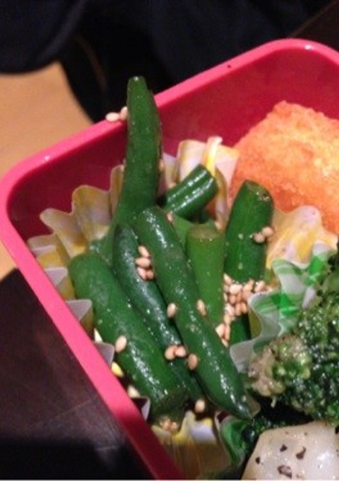 いんげんの胡麻和え-レシピのメイン写真
