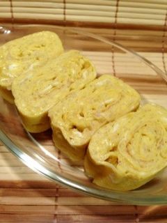長芋でふわふわだし巻き卵(卵焼き)-レシピのメイン写真