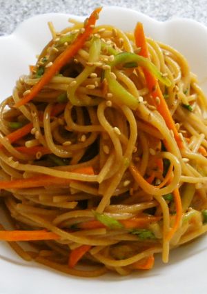 ピーナッツソースのパスタサラダ-レシピのメイン写真