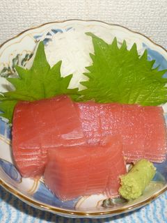 パパのマグロの刺身-レシピのメイン写真
