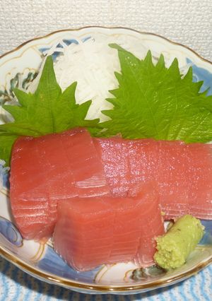パパのマグロの刺身-レシピのメイン写真