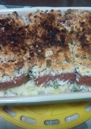 SPAMとジャガイモのクレソルパン粉焼き-レシピのメイン写真