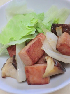 SPAMの肉汁たっぷり野菜炒め-レシピのメイン写真