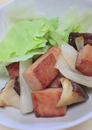 SPAMの肉汁たっぷり野菜炒め-レシピのメイン写真