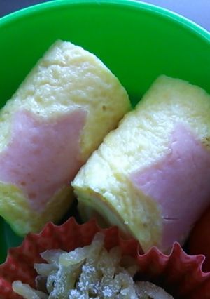 模様入り薄焼きたまご◎チーズ巻きver-レシピのメイン写真