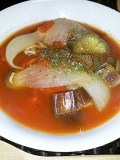 ナスと玉ねぎのトマト煮-レシピのメイン写真