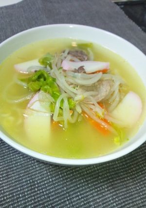 野菜たっぷりちゃんぽん風塩ラーメン-レシピのメイン写真