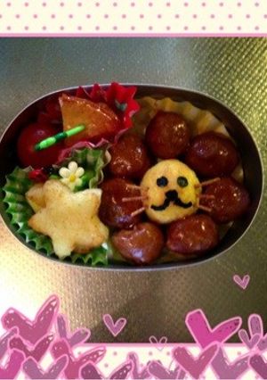 ポンデ風ライオンべんとう〜超手抜き^^;-レシピのメイン写真