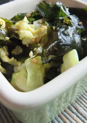 わかめとキャベツの炒め物-レシピのメイン写真