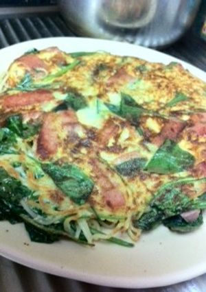 スパム☆焼きそば焼き-レシピのメイン写真