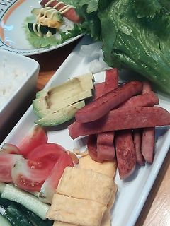 「SPAM」で手巻きすし-レシピのメイン写真